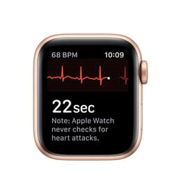 Apple Watch Series 4 (2018) - (band not included) - GPS + Cellular 44 mm - Gold Aluminium