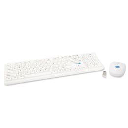 Simpletek Keyboard QWERTY English Wireless M&K INGLESE US Kit Mouse and Keyboard