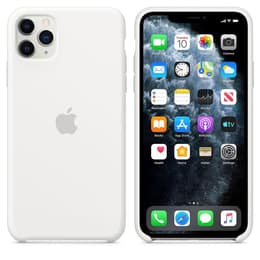 Apple Silicone case iPhone 11 Pro Max - Silicone White