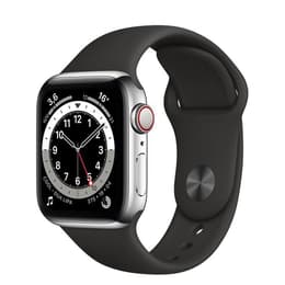 Apple Watch Series 5 (2019) GPS 40 mm - Aluminium Silver - Sport band Black