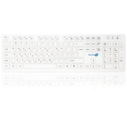 Simpletek Keyboard QWERTY Wireless Greek Mouse and Keyboard