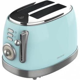 Toaster Cecotec Toast&Taste 800 Vintage Light Blue slots -