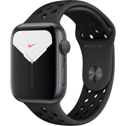 Apple Watch Series 5 (2019) GPS + Cellular 44 mm - Aluminium Space Gray - Nike Sport band Black