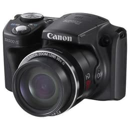 Compact PowerShot SX500 IS - Black + Canon Zoom Lens 30X 4.3-129.0mm f/3.4-5.8 f/3.4-5.8