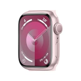 Apple Watch Series 9 (2023) - (band not included) - GPS + Cellular 45 mm - Pink Aluminium