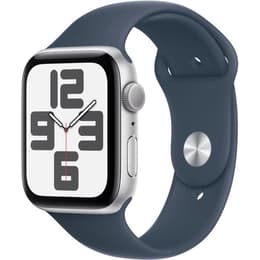 Apple Watch Series SE 2 (2022) GPS + Cellular 44 mm - Aluminium Silver - Sport band Blue