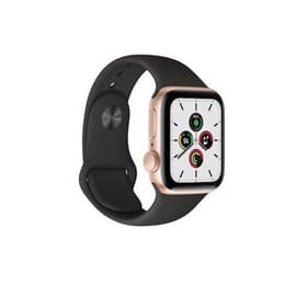 Apple Watch Series SE 1 (2020) GPS 44 mm - Aluminium Gold - Sport band Black