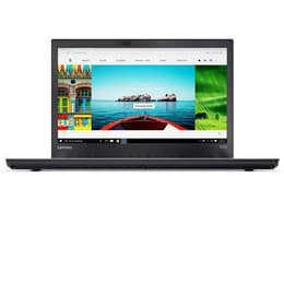 Lenovo ThinkPad T470 14-inch (2017) - Core i5-6200U - 8GB - SSD 240 GB + HDD 500 GB AZERTY - French