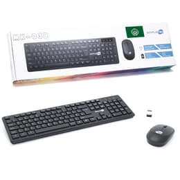 Simpletek Keyboard QWERTY Arabic Wireless M&K ARABO ARABIC Kit Mouse and Keyboard