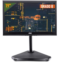 19-inch Aoc 185LM00013 1366 x 768 LCD Monitor Black