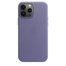 Apple Case iPhone 13 Pro Max - Magsafe - Leather Purple