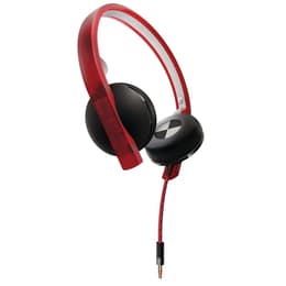 Philips O'Neill SHO4200RW/10 noise-Cancelling wired Headphones - Red