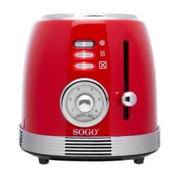 Toaster Sogo TOS-SS-5460 2 slots - Red