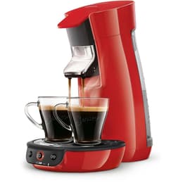 Pod coffee maker Senseo compatible Philips HD7829/83 0.9000L - Red