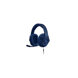 Logitech G433 noise-Cancelling gaming wired Headphones with microphone - Blue