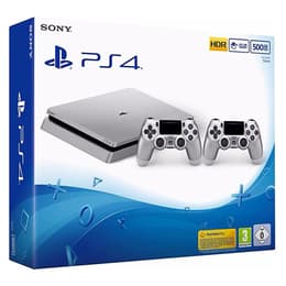PlayStation 4 Slim 500GB - Grey - Limited edition Silver