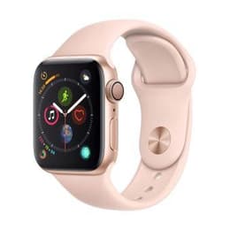 Apple Watch Series 4 (2018) GPS + Cellular 40 mm - Aluminium Gold - Sport band Pink