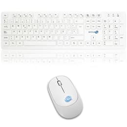 Simpletek Keyboard QWERTY Spanish Wireless M&K SPAGNOLA Kit Mouse and Keyboard