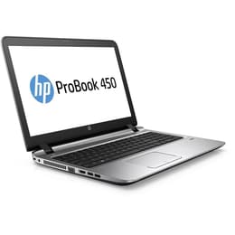 HP ProBook 450 G3 15-inch (2015) - Core i3-6100U - 4GB - SSD 512 GB + HDD 500 GB AZERTY - French