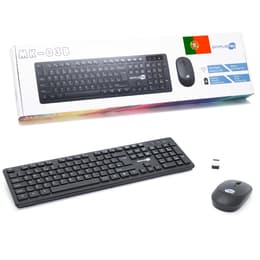 Simpletek Keyboard QWERTY Portuguese Wireless M&K PORTOGALLO Kit Mouse and Keyboard