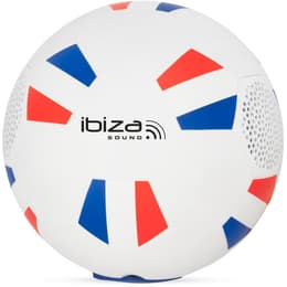 Ibiza Footballsound Bluetooth Speakers - White