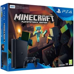 PlayStation 4 Slim 500GB Black Minecraft Back Market