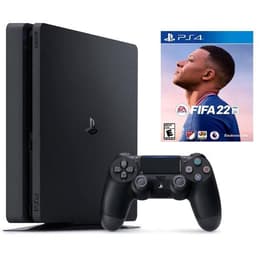 PlayStation 4 Slim 500GB - Black + FIFA 22 | Back Market